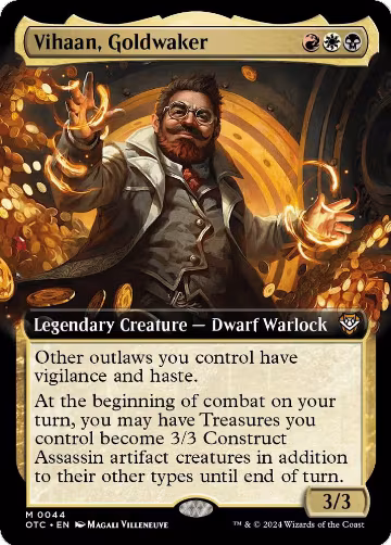 Vihaan, Goldwaker (Extended Art) (44), Commander: Outlaws of Thunder Junction — Magic card price