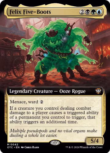 Felix Five-Boots (Extended Art) (42), Commander: Outlaws of Thunder Junction — Magic card price