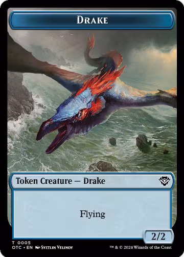 Drake // Soldier (0026) Double-Sided Token (5 // 26), Commander: Outlaws of Thunder Junction — Magic card price