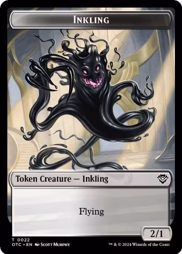 Inkling // Treasure Double-Sided Token (22 // 18), Commander: Outlaws of Thunder Junction — Magic card price