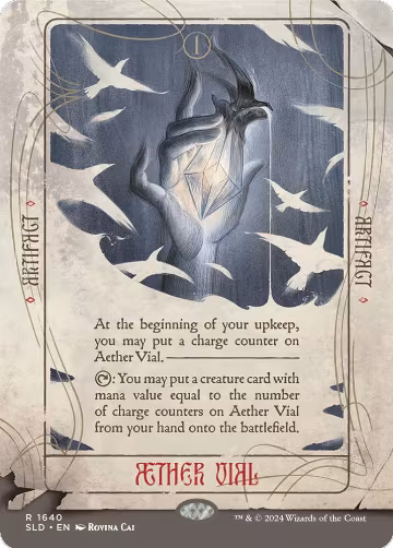 Aether Vial (1640), Secret Lair Drop Series — Magic card price