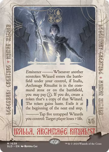 Inalla, Archmage Ritualist (1639), Secret Lair Drop Series — Magic card price