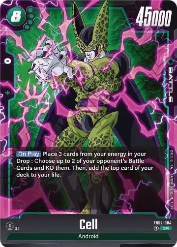Cell - FB02-084 (FB02-084), Blazing Aura — DB Fusion card price