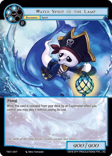 Water Spirit of the Lamp (TSD1-007), Starter Deck: Lehen — Force of Will card price