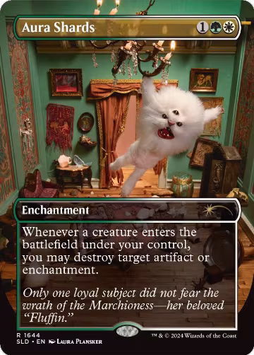 Aura Shards (1644) (1644), Secret Lair Drop Series — Magic card price