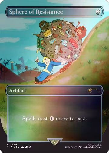 Sphere of Resistance (Rainbow Foil) (1484), Secret Lair Drop Series — Magic card price