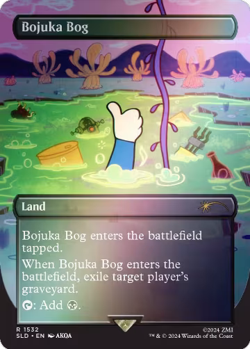 Bojuka Bog (Rainbow Foil) (1532), Secret Lair Drop Series — Magic card price