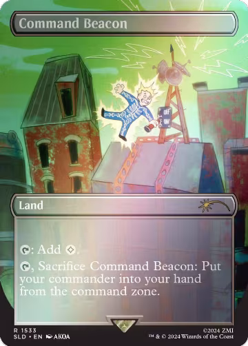 Command Beacon (Rainbow Foil) (1533), Secret Lair Drop Series — Magic card price