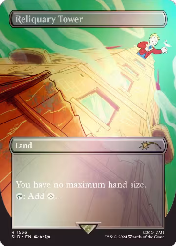 Reliquary Tower (1536) (Rainbow Foil) (1536), Secret Lair Drop Series — Magic card price