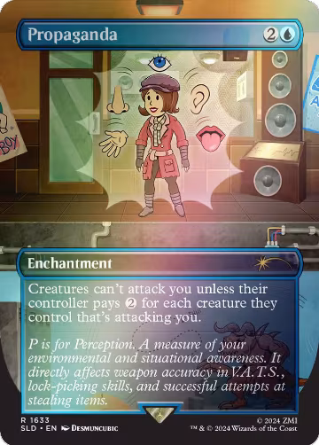 Propaganda (1633) (Rainbow Foil) (1633), Secret Lair Drop Series — Magic card price