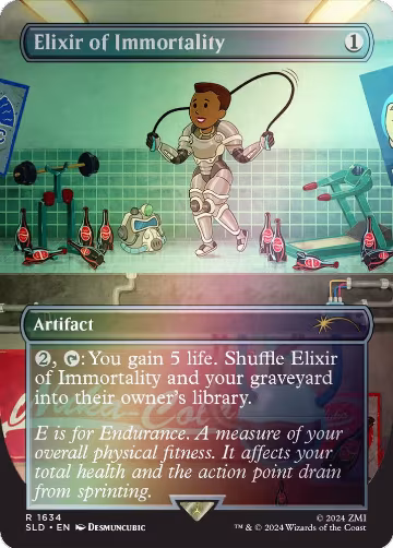 Elixir of Immortality (Rainbow Foil) (1634), Secret Lair Drop Series — Magic card price