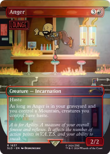 Anger (1637) (Rainbow Foil) (1637), Secret Lair Drop Series — Magic card price
