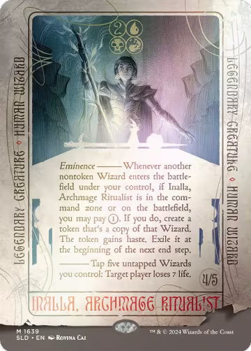 Inalla, Archmage Ritualist (Rainbow Foil) (1639), Secret Lair Drop Series — Magic card price