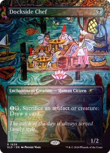 Dockside Chef (Rainbow Foil) (1629), Secret Lair Drop Series — Magic card price