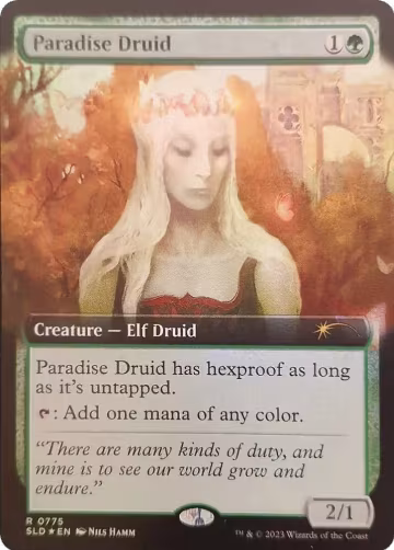Paradise Druid (Extended Art) (775), Secret Lair Drop Series — Magic card price