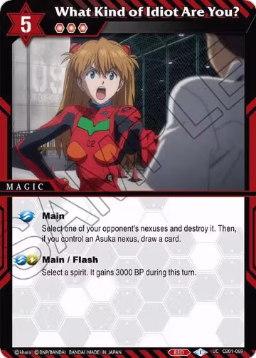 What Kind of Idiot Are You? (CB01-069), Collaboration Booster 01: Halo of Awakening — Battle Spirits card price