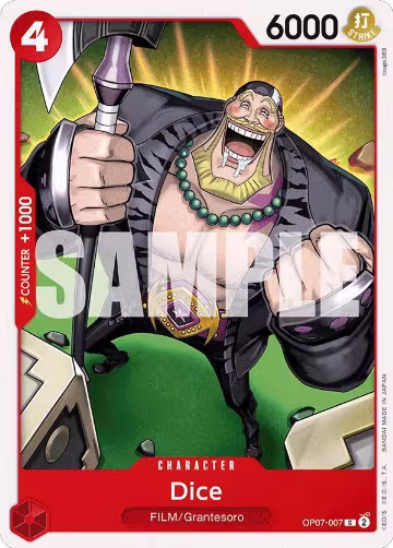 Dice (OP07-007), 500 Years in the Future — One Piece card price