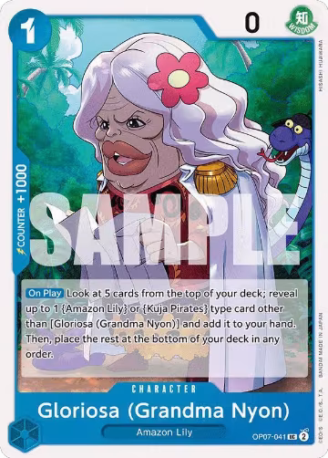 Gloriosa (Grandma Nyon) (OP07-041), 500 Years in the Future — One Piece card price