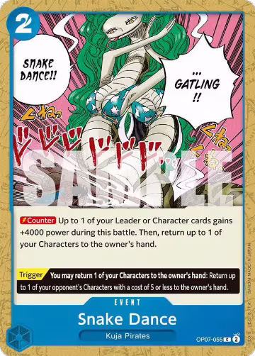 Snake Dance (OP07-055), 500 Years in the Future — One Piece card price