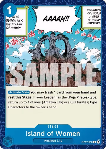 Island of Women (OP07-058), 500 Years in the Future — One Piece card price