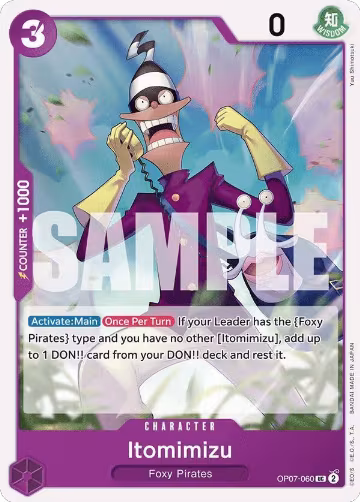 Itomimizu (OP07-060), 500 Years in the Future — One Piece card price
