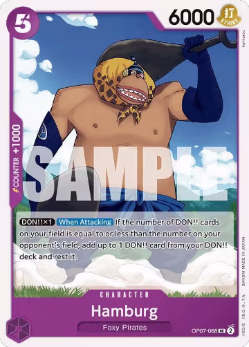 Hamburg (OP07-068), 500 Years in the Future — One Piece card price