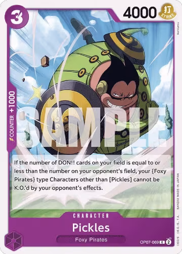 Pickles (OP07-069), 500 Years in the Future — One Piece card price