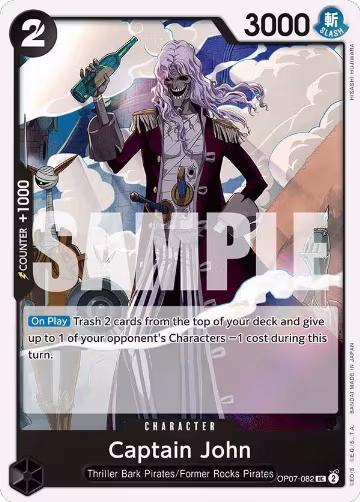 Captain John (OP07-082), 500 Years in the Future — One Piece card price