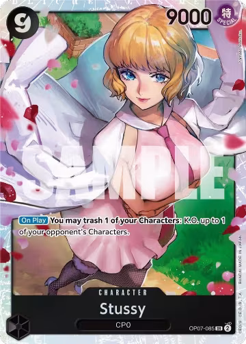 Stussy (OP07-085), 500 Years in the Future — One Piece card price