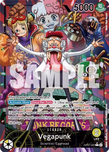 Vegapunk (Parallel) (OP07-097), 500 Years in the Future — One Piece card price