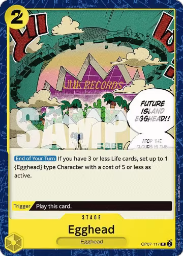 Egghead (OP07-117), 500 Years in the Future — One Piece card price