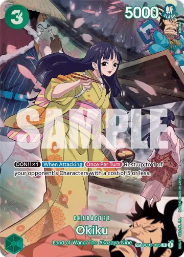 Okiku (SP) (OP01-035), 500 Years in the Future — One Piece card price