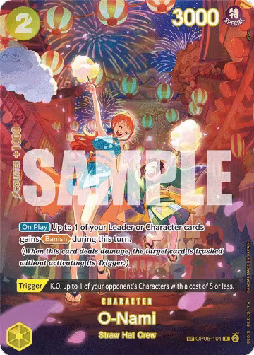O-Nami (SP) (OP06-101) — card price