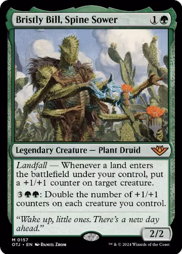 Bristly Bill, Spine Sower (157), Promo Pack: Outlaws of Thunder Junction — Magic card price