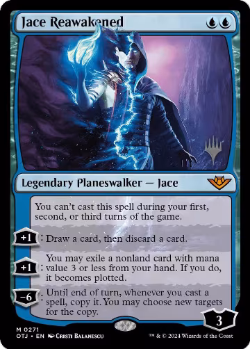 Jace Reawakened (271), Promo Pack: Outlaws of Thunder Junction — Magic card price