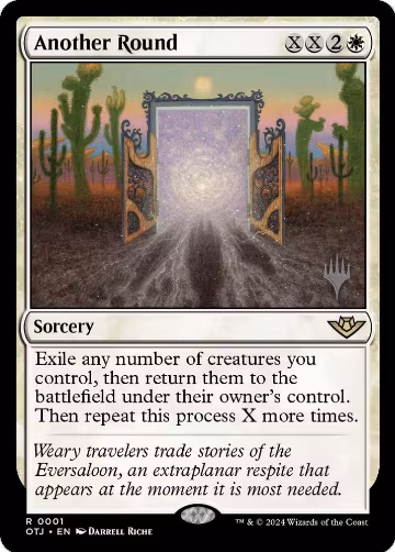 Another Round (1), Promo Pack: Outlaws of Thunder Junction — Magic card price