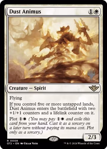 Dust Animus (9), Promo Pack: Outlaws of Thunder Junction — Magic card price