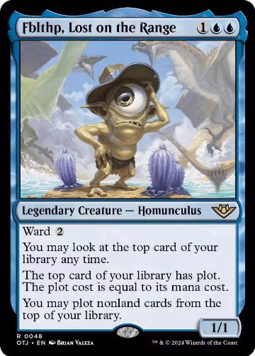 Fblthp, Lost on the Range (48), Promo Pack: Outlaws of Thunder Junction — Magic card price