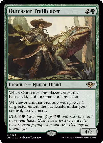 Outcaster Trailblazer (173), Promo Pack: Outlaws of Thunder Junction — Magic card price