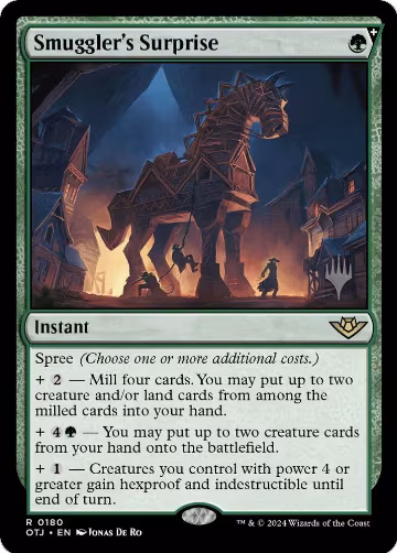 Smuggler's Surprise (180), Promo Pack: Outlaws of Thunder Junction — Magic card price