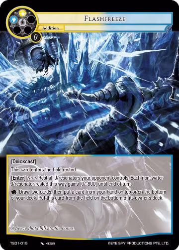 Flashfreeze (TSD1-015), Starter Deck: Lehen — Force of Will card price