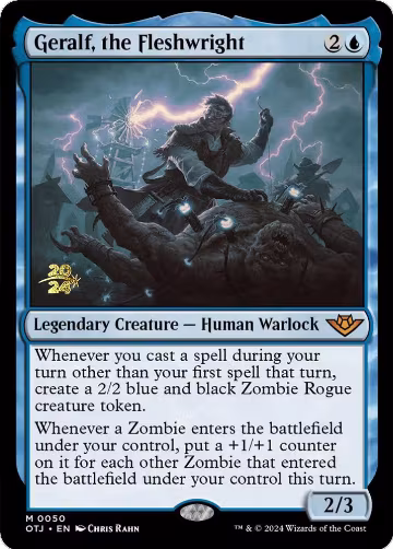 Geralf, the Fleshwright (50), Prerelease Cards — Magic card price