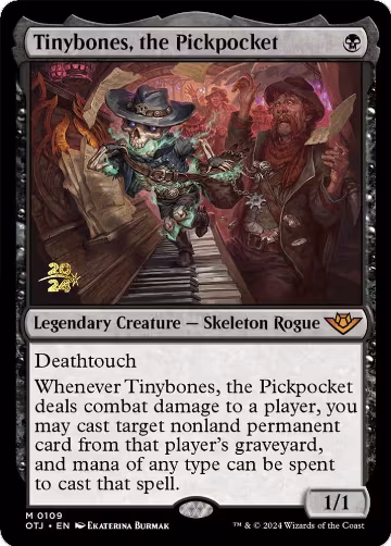 Tinybones, the Pickpocket (109), Prerelease Cards — Magic card price
