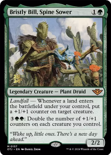 Bristly Bill, Spine Sower (157), Prerelease Cards — Magic card price