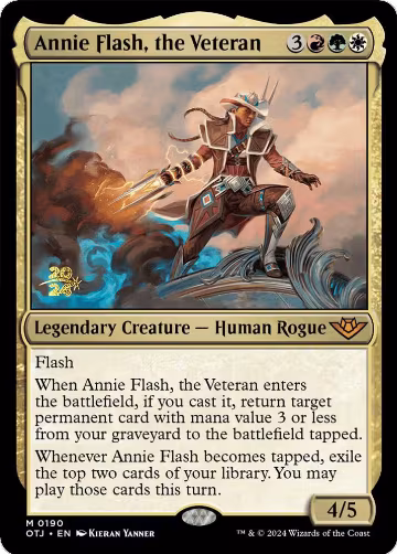 Annie Flash, the Veteran (190), Prerelease Cards — Magic card price
