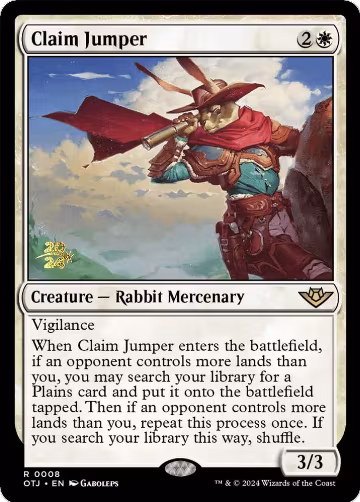 Claim Jumper (8), Prerelease Cards — Magic card price