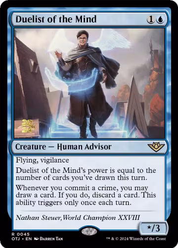 Duelist of the Mind (45), Prerelease Cards — Magic card price