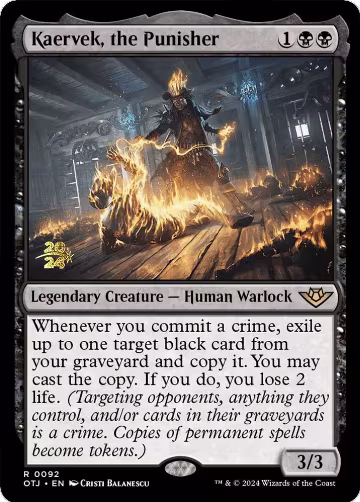 Kaervek, the Punisher (92), Prerelease Cards — Magic card price