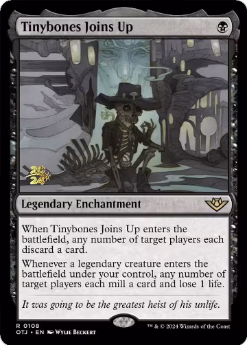 Tinybones Joins Up (108), Prerelease Cards — Magic card price