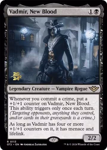 Vadmir, New Blood (113), Prerelease Cards — Magic card price